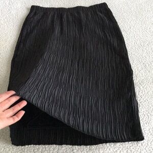 NWT Drew Reagon pleated pencil skirt